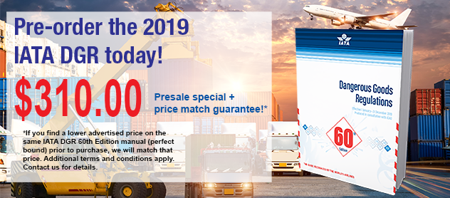 2019 IATA DGR 60th Edition