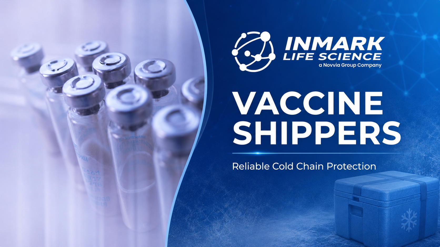 Load video: Inmark can help you with shipping vaccines or other temperature sensitive payloads