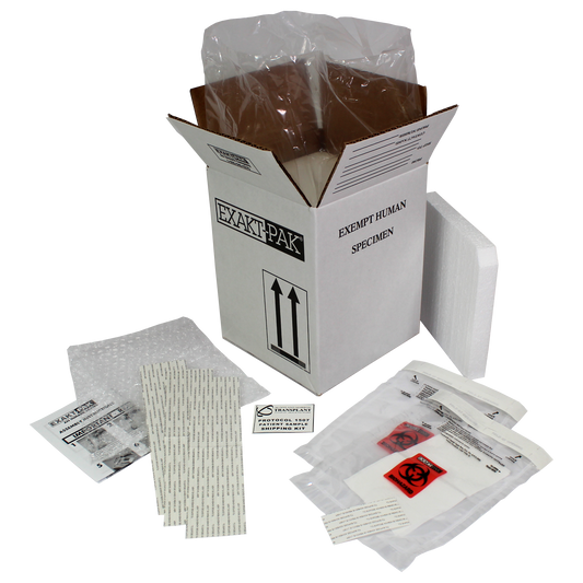 Exempt Human Specimen: ME-H2207BV06BMT : 6 vials Insulated Ambient (Max Payload Dim. 5" x 5" x 6.875") - NMDPVIP - Clinical Studies