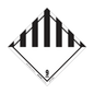 Saf-T-Pak® STP-803 Class 9 Hazard - Misc. Dangerous Goods Label, 4 x 4", 120/Case