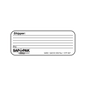 Saf-T-Pak® STP-807 Shipper Address Label, 2 x 5", 120/Case