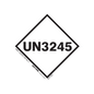 Saf-T-Pak® STP-823 Genetically Modified Organism (UN 3245) Label, 2.5 x 2.5", 120/Case