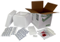 Sepio® (4 Pk) : ME-H2402RV06BMT : Exempt Human Specimen Refrigerated Shipper with Aquipak & 95 kPa Bags (Max Payload Dim. 7" x 5" x 3")